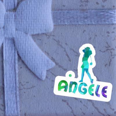 Angele Autocollant Golfeuse Gift package Image