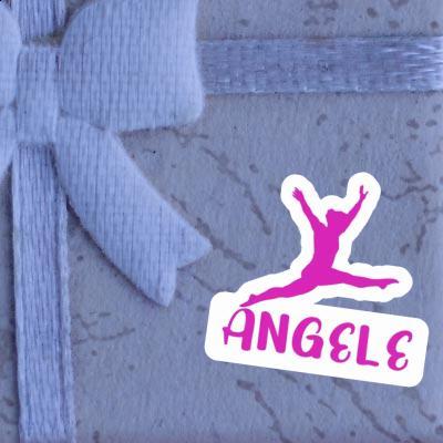 Sticker Gymnast Angele Notebook Image