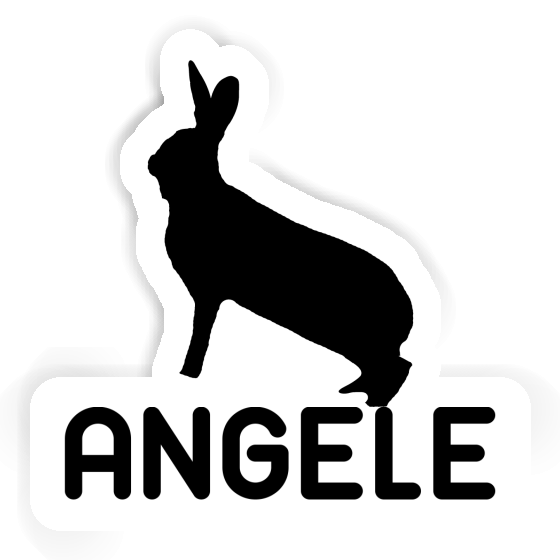 Sticker Rabbit Angele Gift package Image