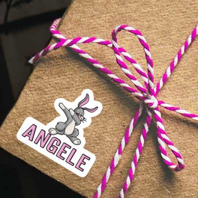 Sticker Hare Angele Gift package Image