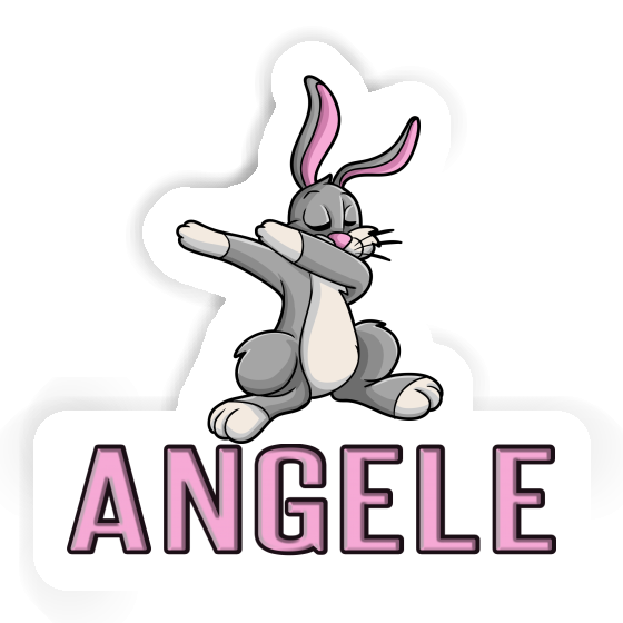 Sticker Hare Angele Laptop Image