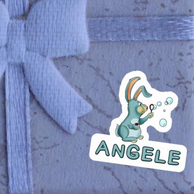 Autocollant Lapin Angele Notebook Image