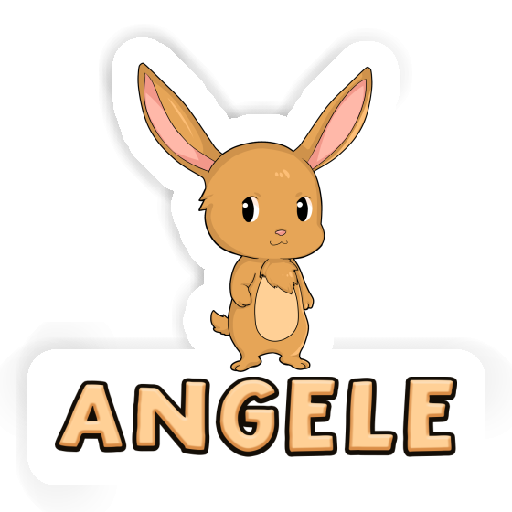 Sticker Angele Rabbit Notebook Image