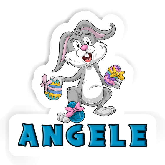 Sticker Angele Easter Bunny Laptop Image