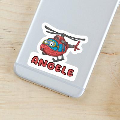 Sticker Angele Helicopter Gift package Image