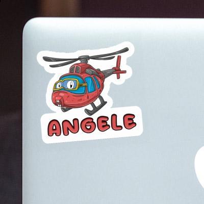 Sticker Angele Helicopter Image