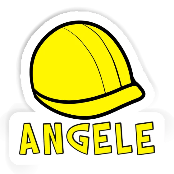 Angele Sticker Bauhelm Notebook Image