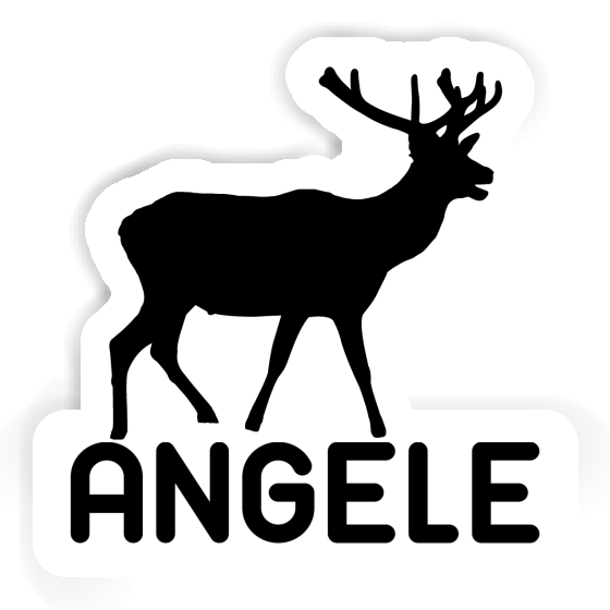 Angele Sticker Hirsch Notebook Image