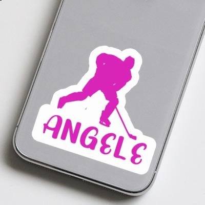 Sticker Angele Hockey Player Gift package Image