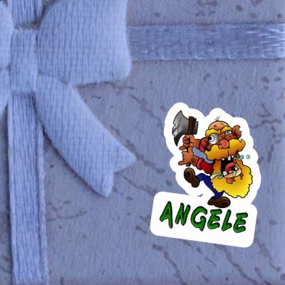 Sticker Angele Forester Laptop Image