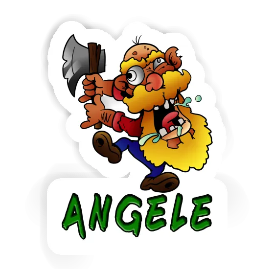 Sticker Angele Forester Laptop Image