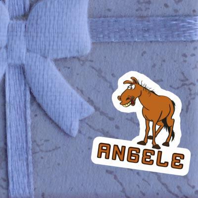 Horse Sticker Angele Notebook Image