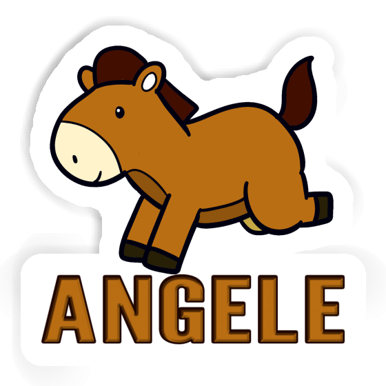 Sticker Angele Horse Gift package Image