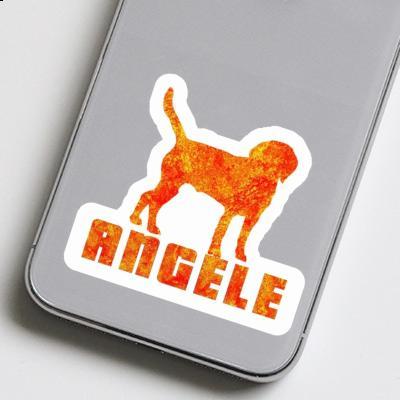 Sticker Angele Hund Image