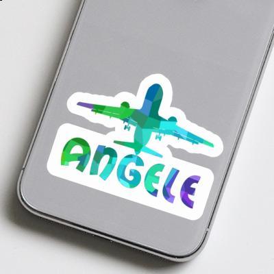 Sticker Jumbo-Jet Angele Gift package Image