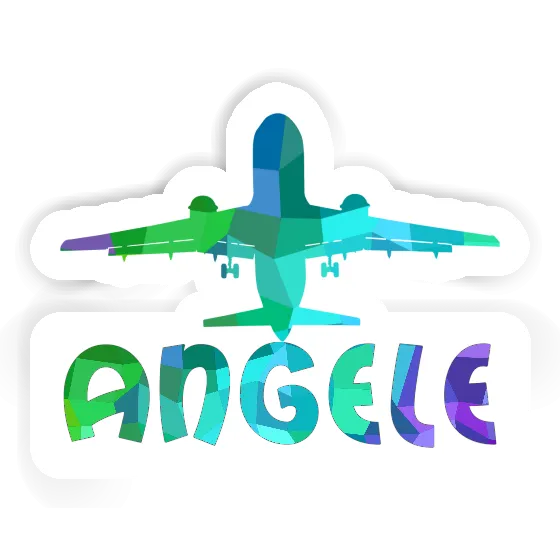 Sticker Jumbo-Jet Angele Gift package Image