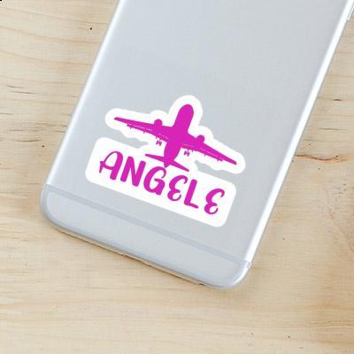 Angele Autocollant Jumbo-Jet Image