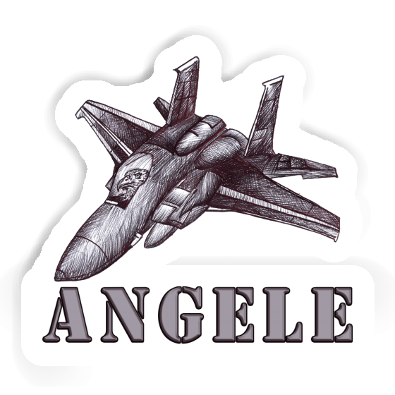 Sticker Angele Jet Laptop Image