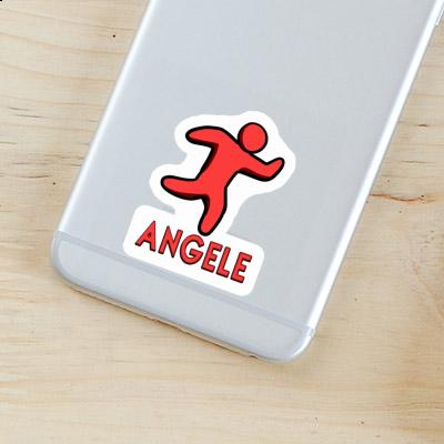 Angele Sticker Jogger Notebook Image