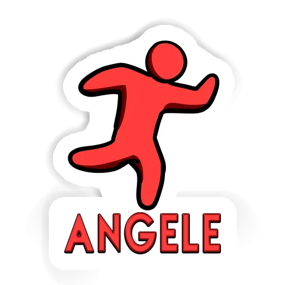 Angele Sticker Jogger Notebook Image