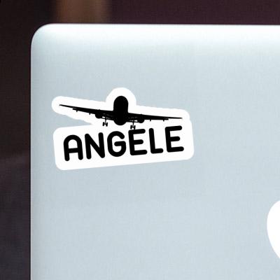 Flugzeug Sticker Angele Image