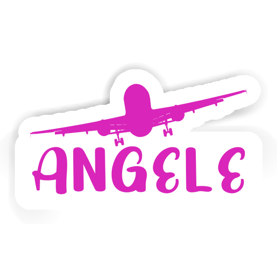 Airplane Sticker Angele Gift package Image