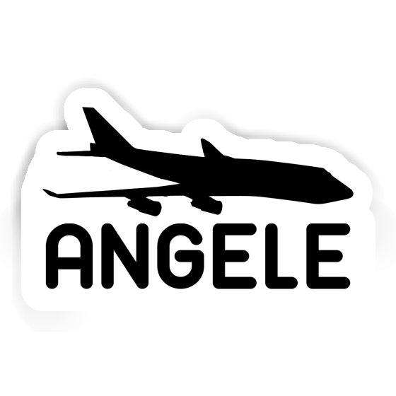 Angele Sticker Jumbo-Jet Laptop Image