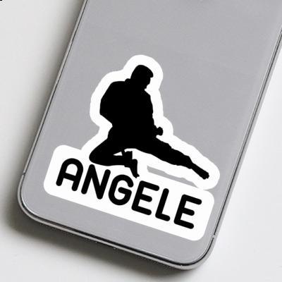 Sticker Angele Karateka Notebook Image