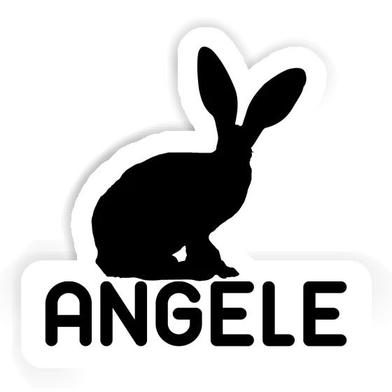 Sticker Rabbit Angele Gift package Image