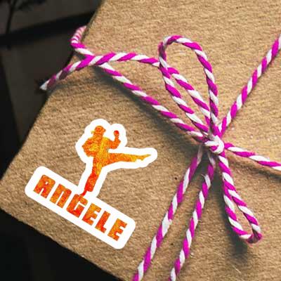 Sticker Angele Karateka Gift package Image