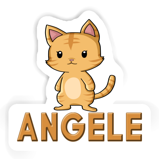 Sticker Angele Cat Gift package Image