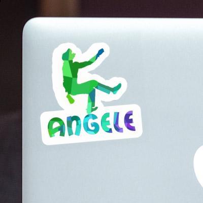 Angele Sticker Climber Laptop Image