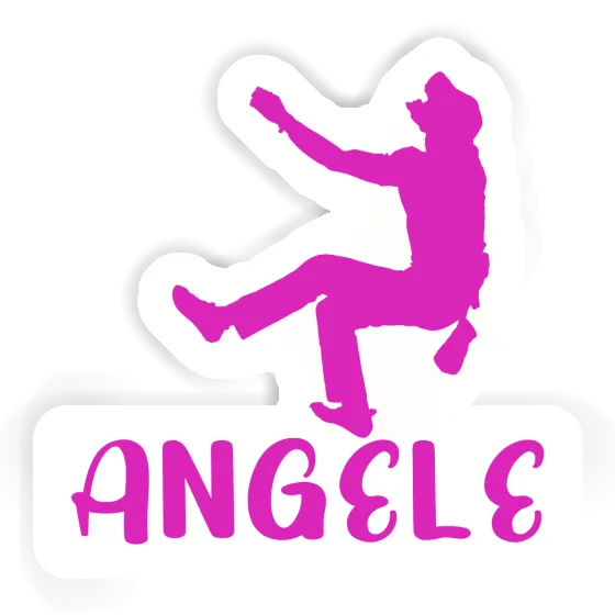 Sticker Climber Angele Notebook Image