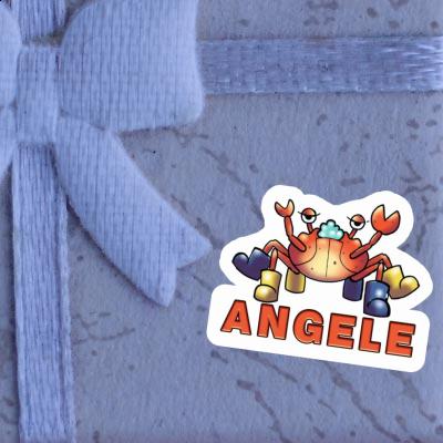 Sticker Angele Crab Laptop Image