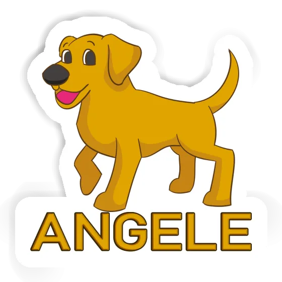 Labrador Sticker Angele Gift package Image