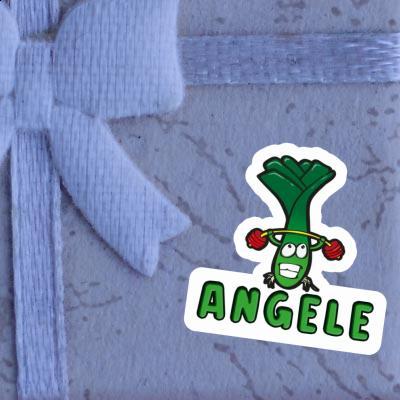 Sticker Angele Weightlifter Gift package Image