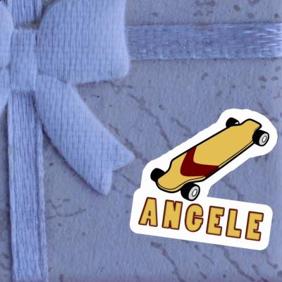 Angele Autocollant Longboard Notebook Image