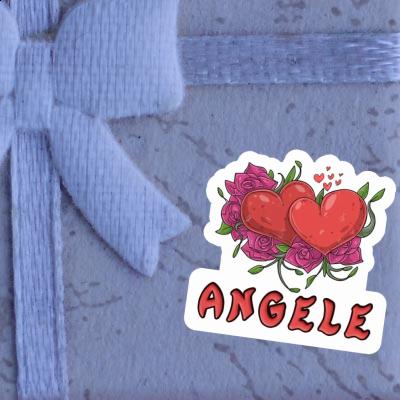 Angele Sticker Heart Gift package Image