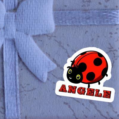 Autocollant Coccinelle Angele Image