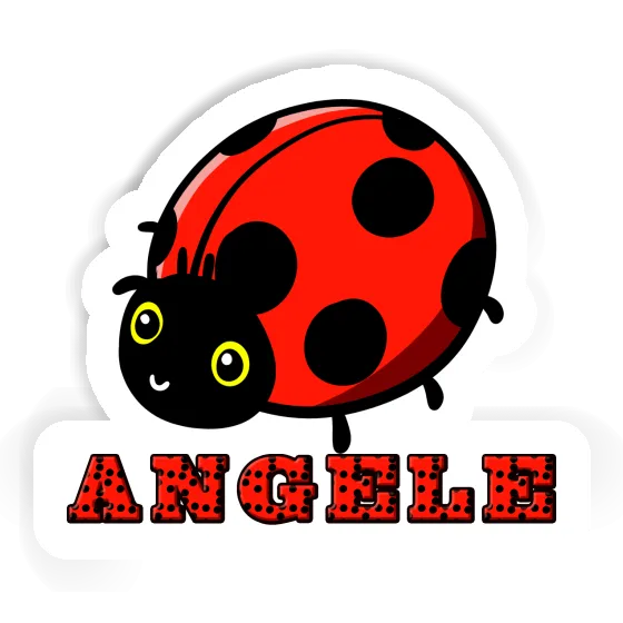 Autocollant Coccinelle Angele Laptop Image