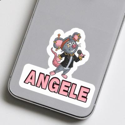 Sticker Angele Singer Gift package Image