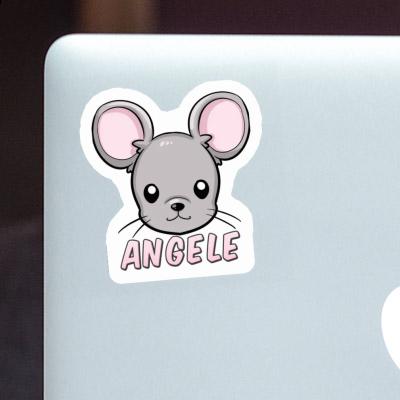 Sticker Mousehead Angele Notebook Image