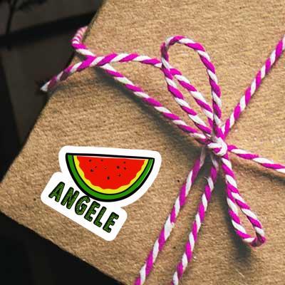 Wassermelone Sticker Angele Image