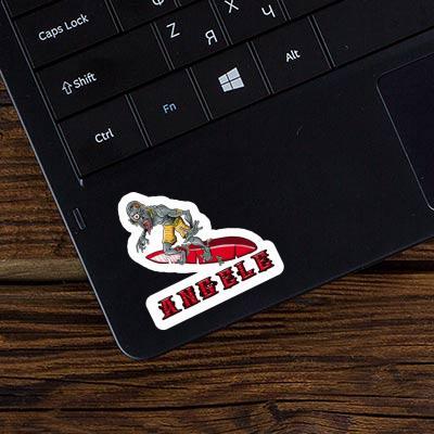 Sticker Wave Rider Angele Laptop Image