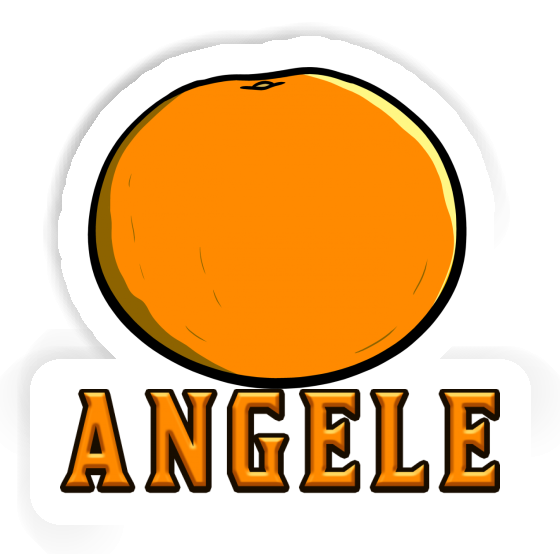 Orange Sticker Angele Gift package Image