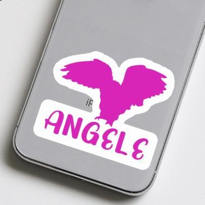 Angele Autocollant Hibou Laptop Image