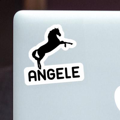 Cheval Autocollant Angele Laptop Image