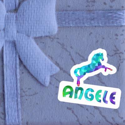 Cheval Autocollant Angele Laptop Image