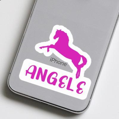 Horse Sticker Angele Notebook Image