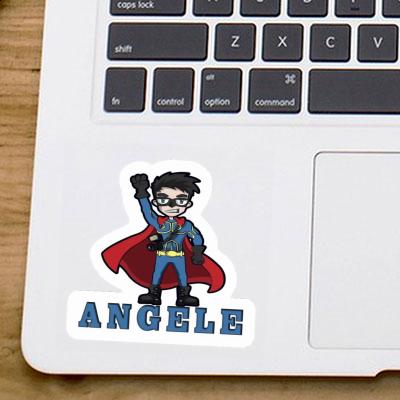 Sticker Photographer Angele Notebook Image